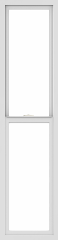 WDMA 18x72 (17.5 x 71.5 inch) Vinyl uPVC White Single Hung Double Hung Window without Grids Interior
