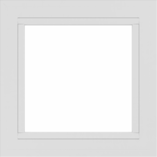 WDMA 24x24 (23.5 x 23.5 inch) Vinyl uPVC White Picture Window without Grids-2