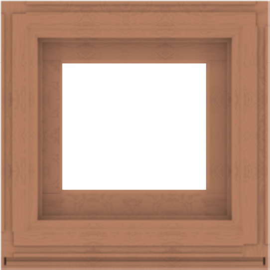 WDMA 24x24 (23.5 x 23.5 inch) Composite Wood Aluminum-Clad Picture Window without Grids-4