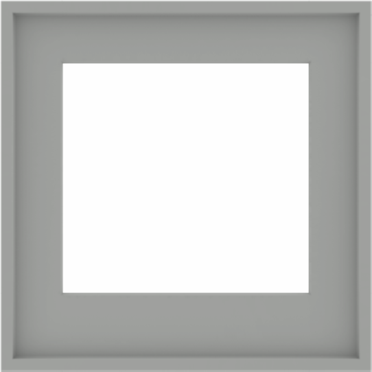 WDMA 24x24 (23.5 x 23.5 inch) Composite Wood Aluminum-Clad Picture Window without Grids-5