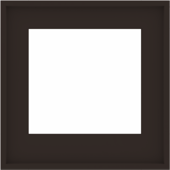 WDMA 24x24 (23.5 x 23.5 inch) Composite Wood Aluminum-Clad Picture Window without Grids-6