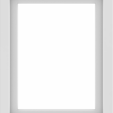 WDMA 24x30 (23.5 x 29.5 inch) Vinyl uPVC White Picture Window without Grids-1