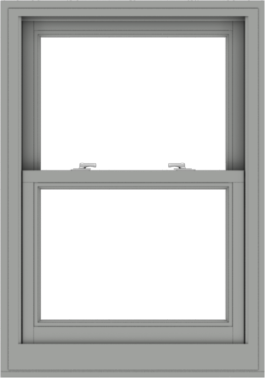 WDMA 28x40 (27.5 x 39.5 inch)  Aluminum Single Double Hung Window without Grids-1