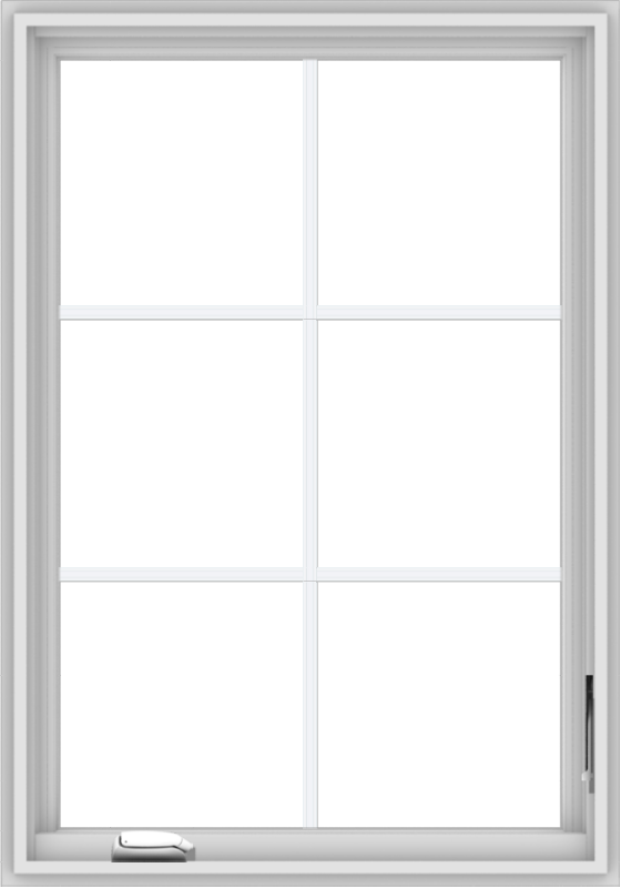 28x40-white-vinyl-crank-out-casement-window-without-grids-3_d27bc875-bacd-417a-a6be-ff280311a71c WDMA 28x40 (27.5 x 39.5 inch) White Vinyl uPVC Crank out Casement Window with Colonial Grids