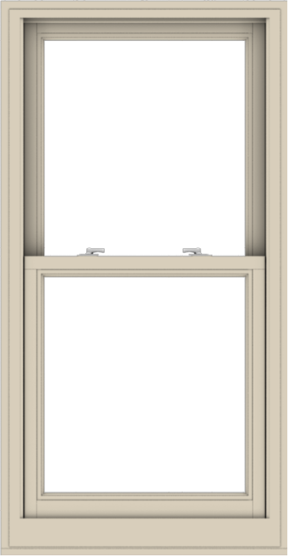 WDMA 28x54 (27.5 x 53.5 inch)  Aluminum Single Hung Double Hung Window without Grids-2