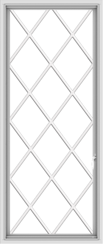 28x66-vinyl-white-push-out-casement-window-without-grids-6_34a0ca19-38cd-4ee4-898a-15128c3e7451 WDMA 28x66 (27.5 x 65.5 inch) White Vinyl uPVC Push out Casement Window without Grids with Diamond Grills