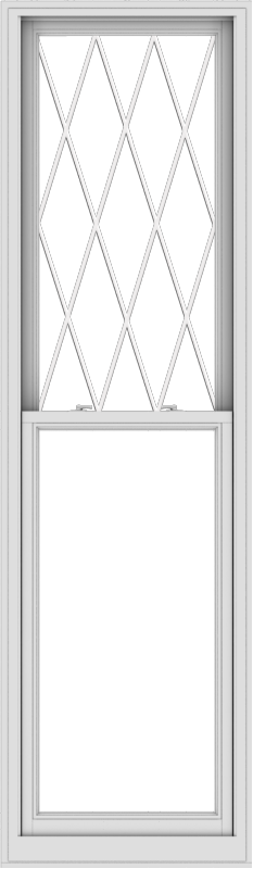 28x96-aluminum-single-double-hung-window-with-diamond-grids-1_ff8b23b0-7ea3-446f-8454-24d96d3113fc WDMA 28x96 (27.5 x 95.5 inch) Aluminum Single Double Hung Window with Diamond Grids