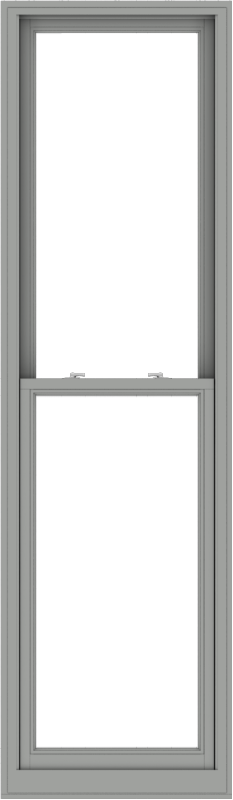 WDMA 28x96 (27.5 x 95.5 inch)  Aluminum Single Double Hung Window without Grids-1