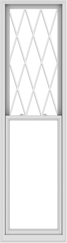 30x108-aluminum-single-double-hung-window-with-diamond-grids-1_d104dce5-6b94-40f4-950f-d2c237b30ec6 WDMA 30x108 (29.5 x 107.5 inch) Aluminum Single Double Hung Window with Diamond Grids