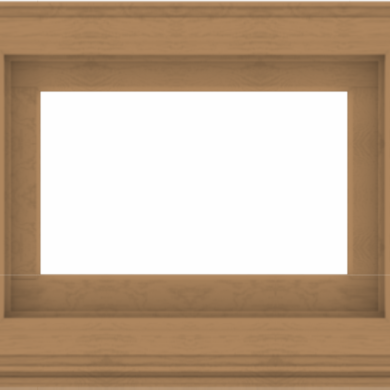 WDMA 30x24 (29.5 x 23.5 inch) Composite Wood Aluminum-Clad Picture Window without Grids-1