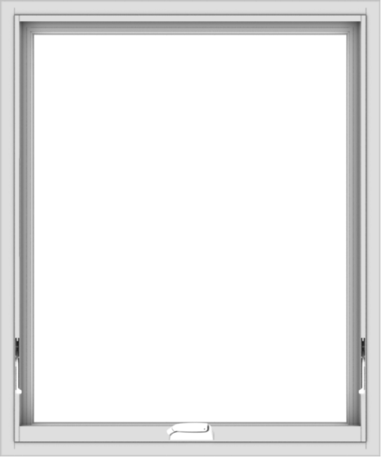 ESWDA 30x36 (29.5 x 35.5 inch) White Vinyl uPVC Crank out Awning Window ...