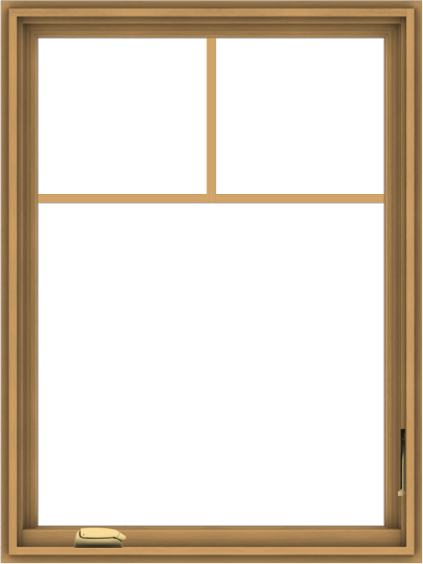30x40-pine-wood-dark-grey-aluminum-crank-out-casement-window-without-grids-4_1c7add4b-7869-4430-a16f-2eebe74466c7 WDMA 30x40 (29.5 x 39.5 inch) Pine Wood Dark Grey Aluminum Crank out Casement Window with Fractional Grilles