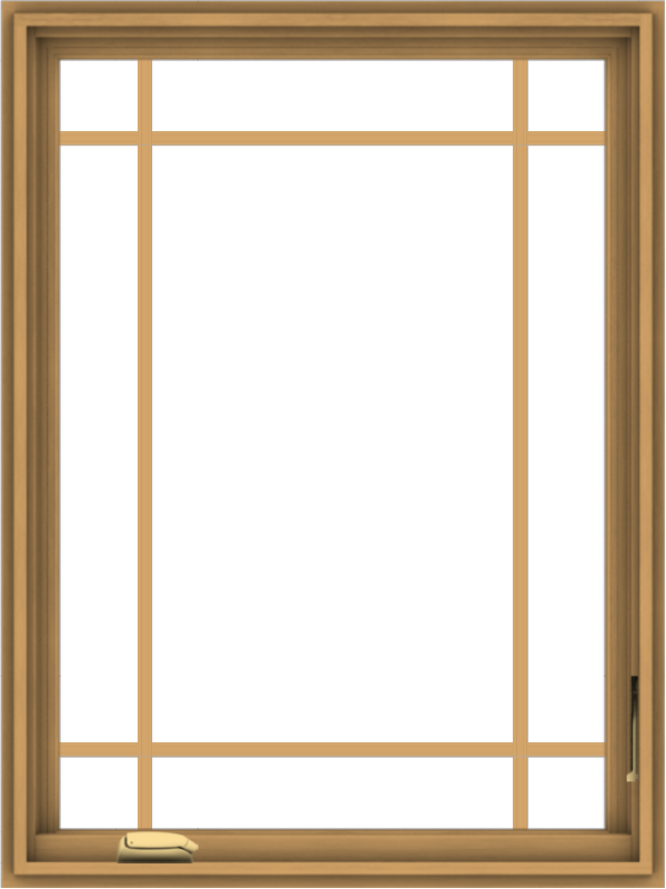 30x40-pine-wood-dark-grey-aluminum-crank-out-casement-window-without-grids-5_5191ff15-3b77-40bd-b1b9-a22cf95d3e5a WDMA 30x40 (29.5 x 39.5 inch) Pine Wood Dark Grey Aluminum Crank out Casement Window with Prairie Grilles