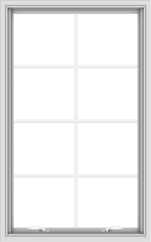 30x48-white-vinyl-push-out-awning-window-without-grids-1_605e206d-f8a6-4df0-817a-13f1ea218d73 WDMA 30x48 (29.5 x 47.5 inch) White uPVC Vinyl Push out Awning Window with Colonial Grids Interior