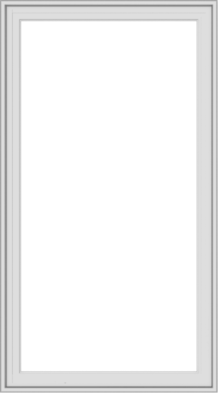 30x54-white-vinyl-crank-out-casement-window-without-grids-2_fe768518-09ac-439d-a003-d73e820cb0d8 WDMA 30x54 (29.5 x 53.5 inch) White Vinyl uPVC Crank out Casement Window without Grids Exterior