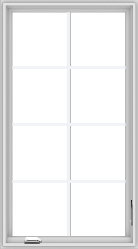 30x54-white-vinyl-crank-out-casement-window-without-grids-3_0efd3285-f5a1-4b61-b21b-0b3e16b00dcd WDMA 30x54 (29.5 x 53.5 inch) White Vinyl uPVC Crank out Casement Window with Colonial Grids