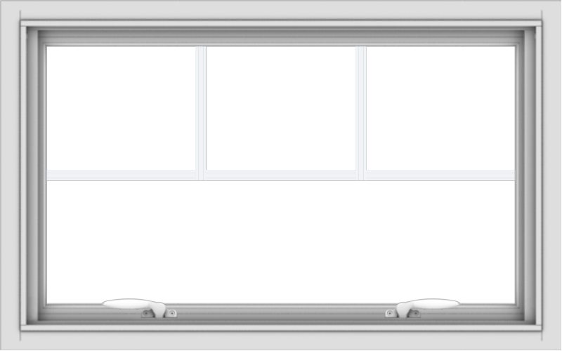 32x20-white-vinyl-push-out-awning-window-without-grids-4_197b8414-7791-4900-882d-f206b2c1db6b WDMA 32x20 (31.5 x 19.5 inch) White uPVC Vinyl Push out Awning Window with Fractional Grilles