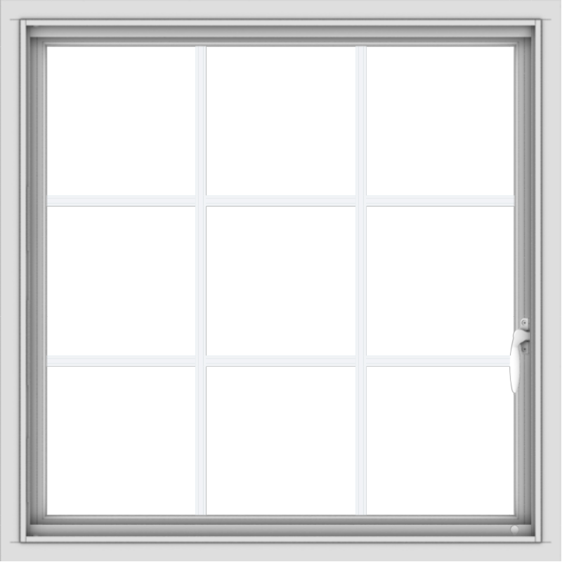 32x32-white-vinyl-push-out-casement-window-without-grids-3_a88e15e0-8b52-463a-92a7-c74199e8f745 WDMA 32x32 (31.5 x 31.5 inch) White uPVC Vinyl Push out Casement Window without Grids
