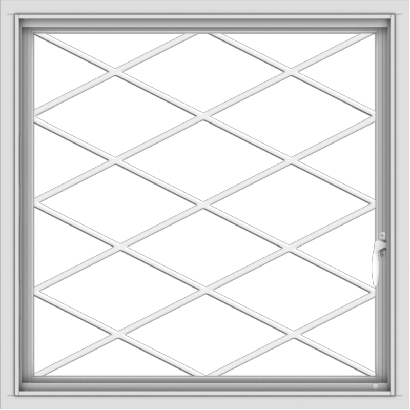 32x32-white-vinyl-push-out-casement-window-without-grids-6_3ab5ec54-1625-439d-ad40-49ee6009e842 WDMA 32x32 (31.5 x 31.5 inch) White uPVC Vinyl Push out Casement Window without Grids with Diamond Grills