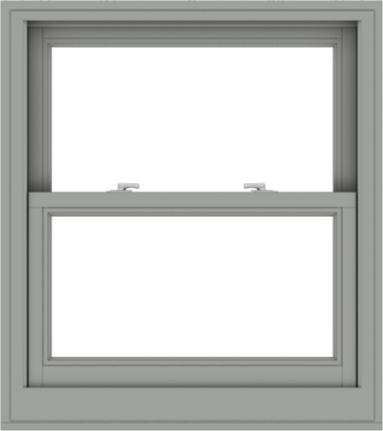 WDMA 32x36 (31.5 x 35.5 inch)  Aluminum Single Double Hung Window without Grids-1
