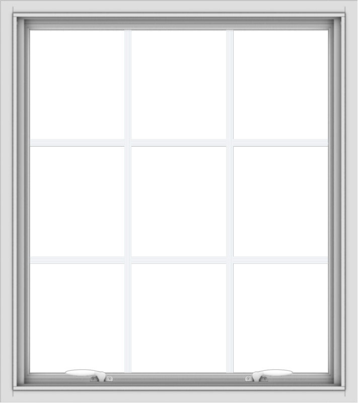 32x36-white-vinyl-push-out-awning-window-without-grids-1_f1b779e5-61e4-41f2-86a5-2962f5892f7a WDMA 32x36 (31.5 x 35.5 inch) White uPVC Vinyl Push out Awning Window with Colonial Grids Interior