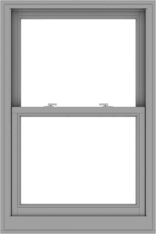 WDMA 32x48 (31.5 x 47.5 inch)  Aluminum Single Double Hung Window without Grids-1
