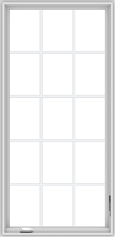 32x66-white-vinyl-crank-out-casement-window-without-grids-3_e91eb903-a65a-4565-83ac-8248489325fa WDMA 32x66 (31.5 x 65.5 inch) White Vinyl UPVC Crank out Casement Window without Grids