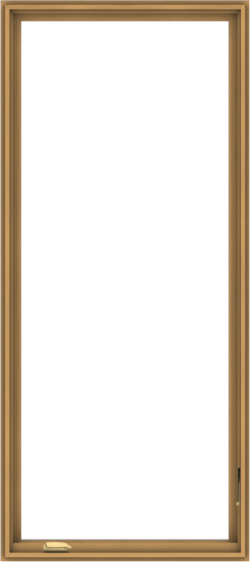 32x72-pine-wood-dark-grey-aluminum-crank-out-casement-window-without-grids-1_1eb42d37-9b84-42bd-b80e-a3012e6576ef WDMA 32x72 (31.5 x 71.5 inch) Pine Wood Dark Grey Aluminum Crank out Casement Window with Colonial Grids Interior