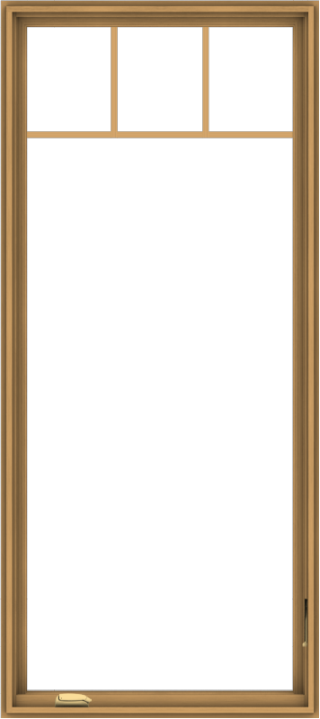 32x72-pine-wood-dark-grey-aluminum-crank-out-casement-window-without-grids-4_ca1468af-095e-4c10-b630-7f99ce2a85c4 WDMA 32x72 (31.5 x 71.5 inch) Pine Wood Dark Grey Aluminum Crank out Casement Window with Fractional Grilles