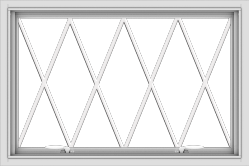 36x24-white-vinyl-push-out-awning-window-without-grids-6_3ea903c3-7454-4eb5-8e2f-a365cca2263d WDMA 36x24 (35.5 x 23.5 inch) White uPVC Vinyl Push out Awning Window without Grids with Diamond Grills