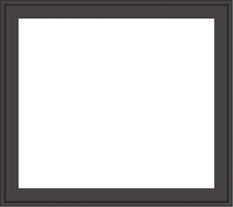 36x32-pine-wood-dark-grey-aluminum-crank-out-casement-window-without-grids-2_9d2f05c3-5329-435c-bd6f-b6386afe48c5 WDMA 36x32 (35.5 x 31.5 inch) Pine Wood Dark Grey Aluminum Crank out Casement Window with Colonial Grids Exterior