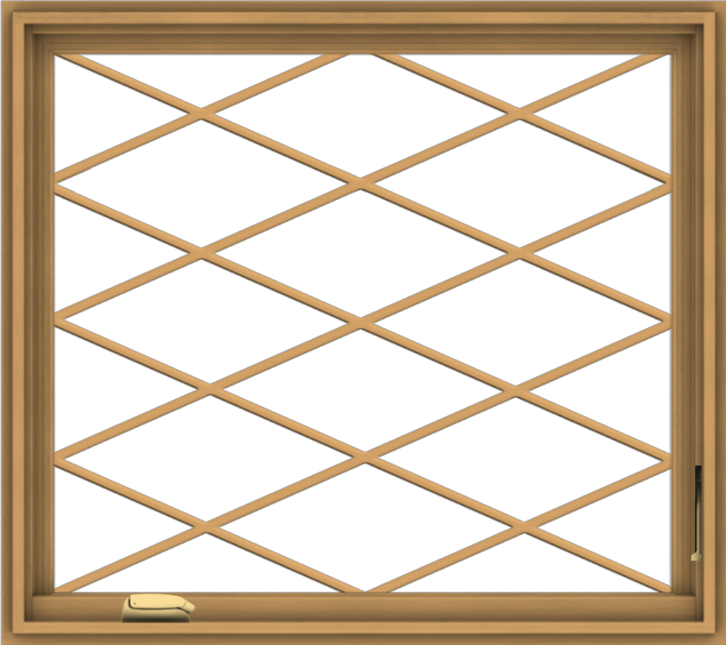 36x32-pine-wood-dark-grey-aluminum-crank-out-casement-window-without-grids-6_a9ebaebe-c8a6-4d49-a182-c12db43f5181 WDMA 36x32 (35.5 x 31.5 inch) Pine Wood Dark Grey Aluminum Crank out Casement Window without Grids with Diamond Grills