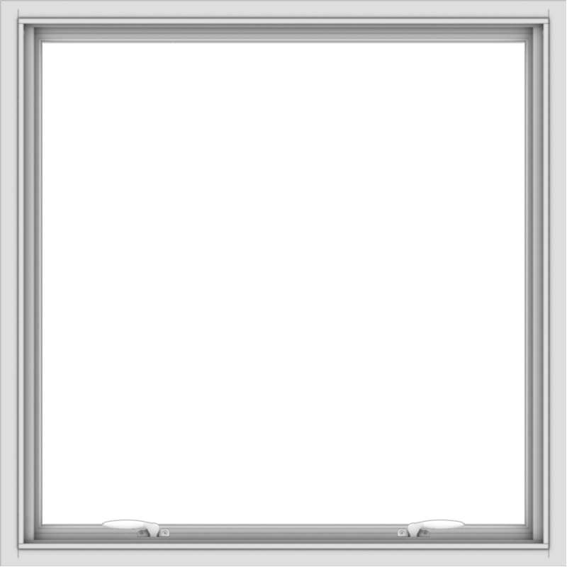 36x36-white-vinyl-push-out-awning-window-without-grids-3_59a76e66-f80c-4015-a1db-60bda3379552 WDMA 36x36 (35.5 x 35.5 inch) White uPVC Vinyl Push out Awning Window without Grids