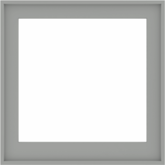 WDMA 36x36 (35.5 x 35.5 inch) Composite Wood Aluminum-Clad Picture Window without Grids-5