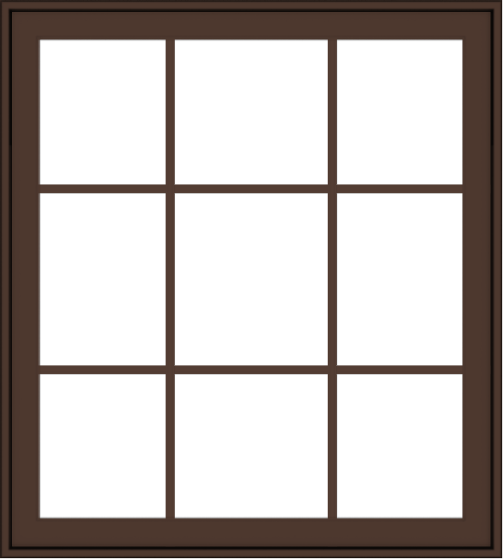 36x40-oak-wood-dark-brown-bronze-aluminum-crank-out-awning-window-without-grids-2_33842806-a3cb-478a-a4bd-1e0dab7e1577 WDMA 36x40 (35.5 x 39.5 inch) Oak Wood Dark Brown Bronze Aluminum Crank out Awning Window with Colonial Grids Exterior