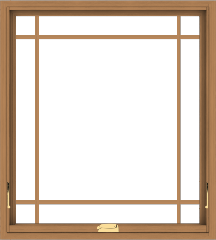 36x40-oak-wood-dark-brown-bronze-aluminum-crank-out-awning-window-without-grids-5_835690bd-40ea-4c0e-b91c-abaf852c6fec-1 WDMA 36x40 (35.5 x 39.5 inch) Oak Wood Dark Brown Bronze Aluminum Crank out Awning Window with Prairie Grilles