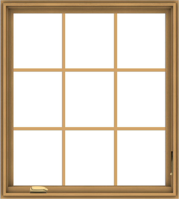 36x40-pine-wood-dark-grey-aluminum-crank-out-casement-window-without-grids-3_68ba6746-f5df-4d1f-affb-3724ed700f83 WDMA 36x40 (35.5 x 39.5 inch) Pine Wood Dark Grey Aluminum Crank out Casement Window without Grids