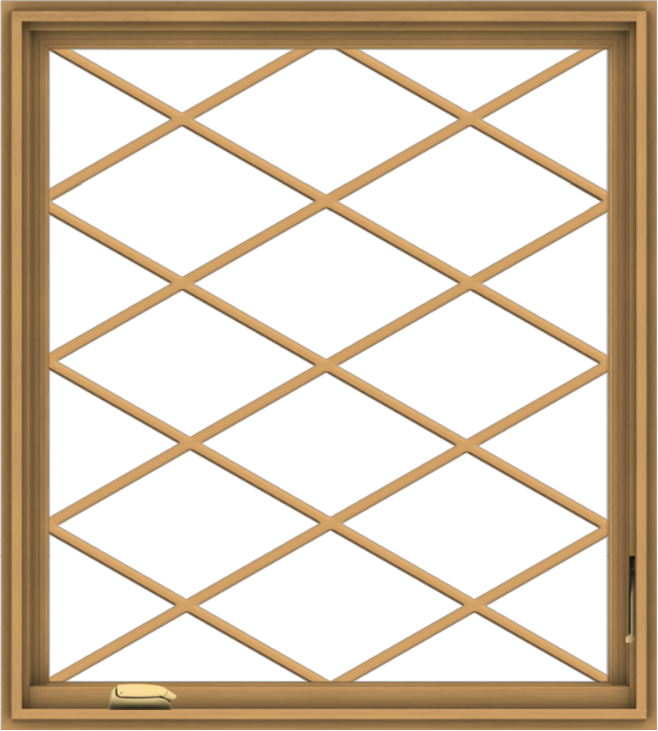 36x40-pine-wood-dark-grey-aluminum-crank-out-casement-window-without-grids-6_fac8c026-9306-4757-bbde-499cf9798554-1 WDMA 36x40 (35.5 x 39.5 inch) Pine Wood Dark Grey Aluminum Crank out Casement Window without Grids with Diamond Grills