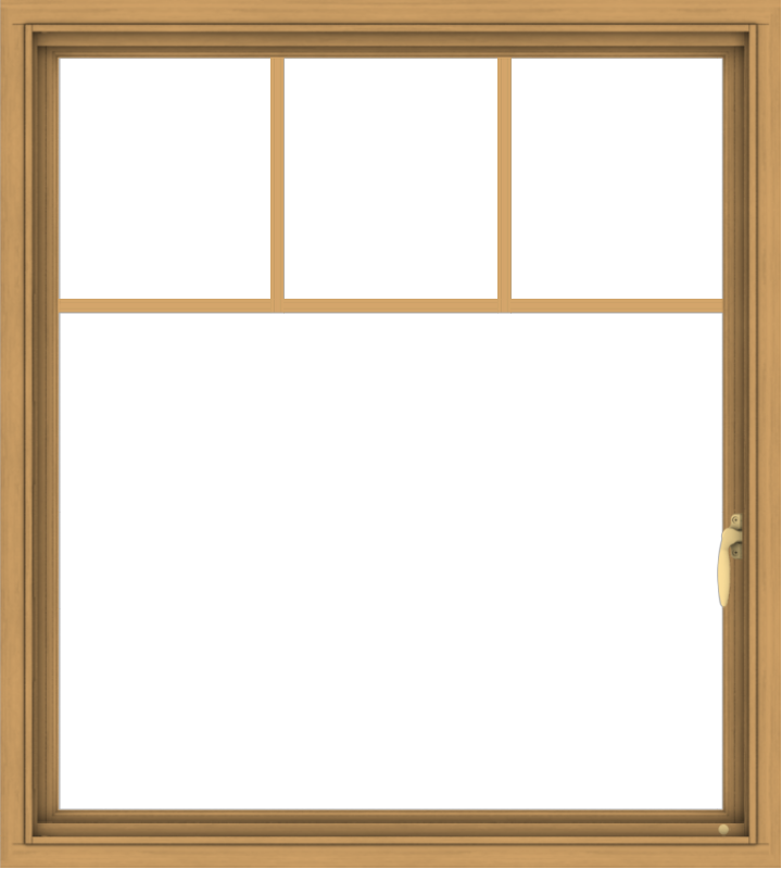 36x40-pine-wood-light-grey-aluminum-push-out-casement-window-without-grids-4_859857a1-f1d3-4591-a4ce-c2bbdf79ae77 WDMA 36x40 (35.5 x 39.5 inch) Pine Wood Light Grey Aluminum Push out Casement Window with Fractional Grilles