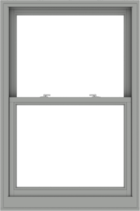 ESWDA 36x54 (35.5 x 53.5 inch) Aluminum Single Double Hung Window with ...