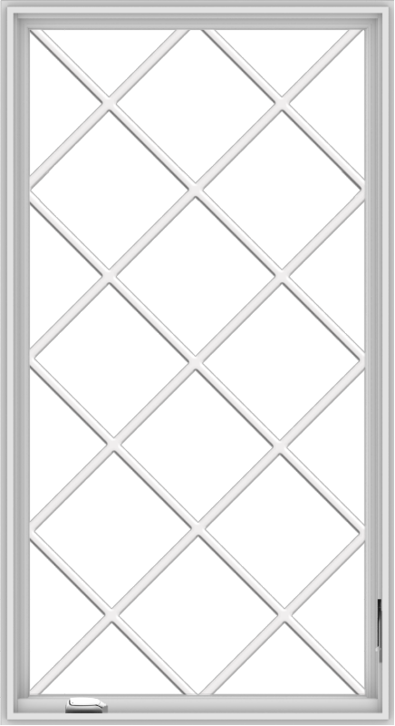 36x66-white-vinyl-crank-out-casement-window-without-grids-6_475d914a-8813-4422-a304-9df3cf0d61f3 WDMA 36x66 (35.5 x 65.5 inch) White Vinyl UPVC Crank out Casement Window without Grids with Diamond Grills