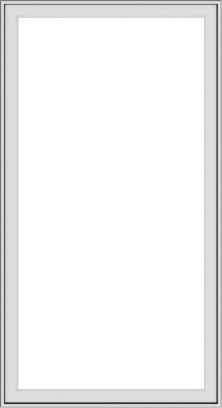 36x66-white-vinyl-push-out-casement-window-without-grids-2_d7f59f80-0dd2-4018-ba0a-b57f22dd40f9 WDMA 36x66 (35.5 x 65.5 inch) White uPVC Vinyl Push out Casement Window with Colonial Grids Exterior