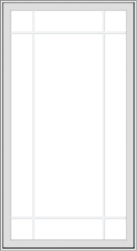36x66-white-vinyl-push-out-casement-window-without-grids-5_1c23f89a-fe9c-4972-b8dc-77650004be84 WDMA 36x66 (35.5 x 65.5 inch) White uPVC Vinyl Push out Casement Window with Prairie Grilles