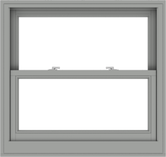 WDMA 38x36 (37.5 x 35.5 inch)  Aluminum Single Double Hung Window without Grids-1