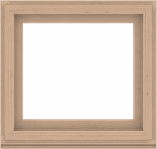 WDMA 38x36 (37.5 x 35.5 inch) Composite Wood Aluminum-Clad Picture Window without Grids-2