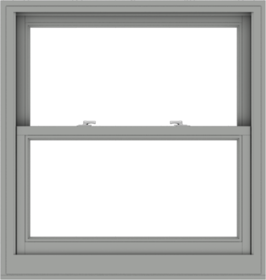 WDMA 38x40 (37.5 x 39.5 inch)  Aluminum Single Double Hung Window without Grids-1