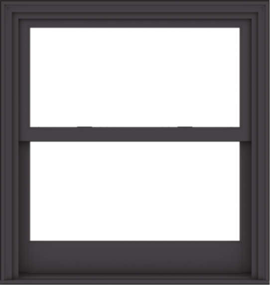 WDMA 38x40 (37.5 x 39.5 inch)  Aluminum Single Hung Double Hung Window without Grids-3
