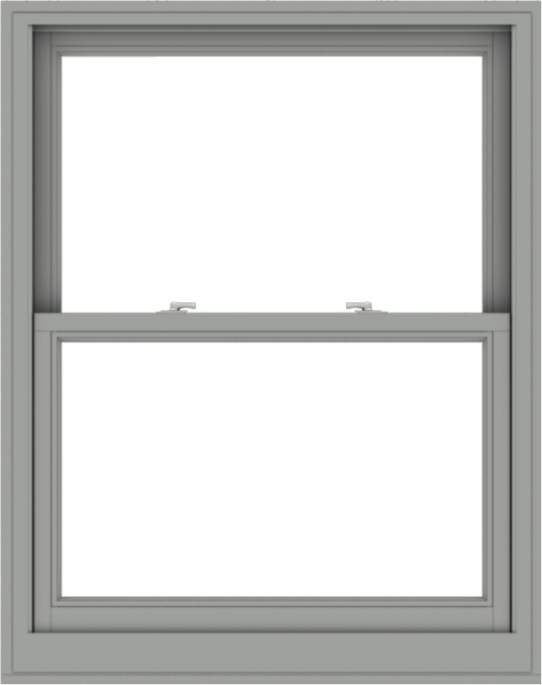 WDMA 38x48 (37.5 x 47.5 inch)  Aluminum Single Double Hung Window without Grids-1