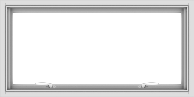 40x20-white-vinyl-push-out-awning-window-without-grids-3 WDMA 40x20 (39.5 x 19.5 inch) White uPVC Vinyl Push out Awning Window without Grids