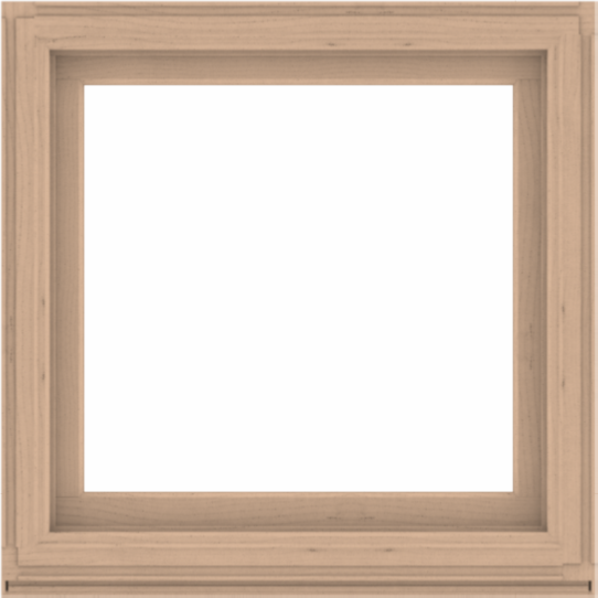 WDMA 40x40 (39.5 x 39.5 inch) Composite Wood Aluminum-Clad Picture Window without Grids-2